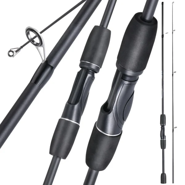 Sougayilang 1.8m Carbon Spinning Rod Reel Set