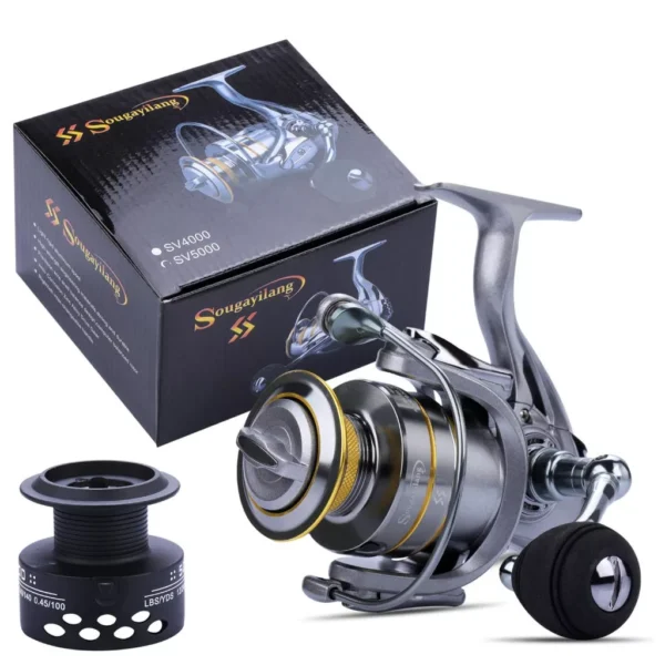 Sougayilang Aluminum Alloy Spinning Fishing Reel