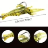 10pcs Soft Silicone Shrimp Fishing Lures L4.5cm