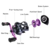 Sougayilang Metal Baitcasting Fishing Reel L13cm W4.5cm H12cm