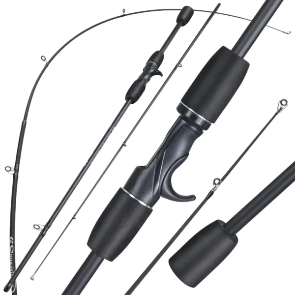 Sougayilang 1.8m Baitcasting Rod Reel Set