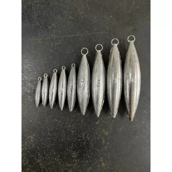 WLS Long Shape Fishing Sinker 15g-980g