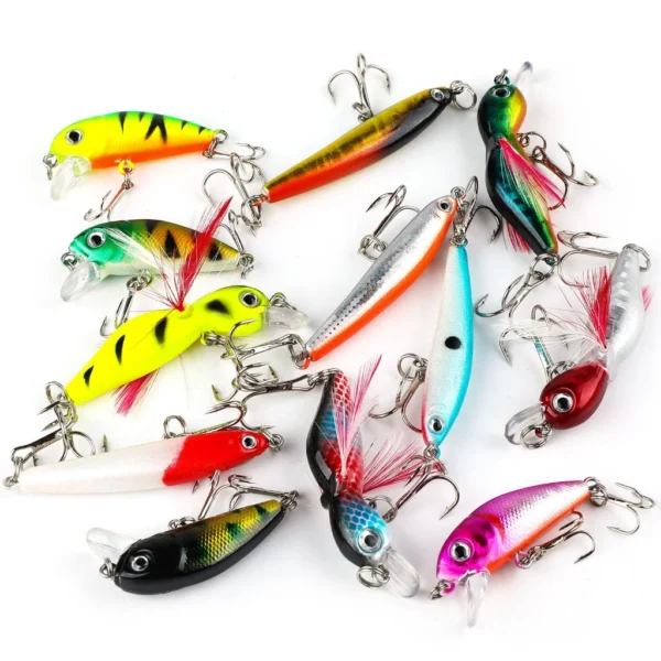 Sougayilang Minnow Fishing Lure 4 Pcs