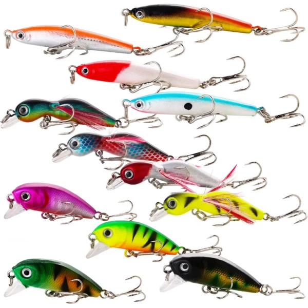 Sougayilang Minnow Fishing Lure 4 Pcs