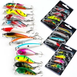 Sougayilang Minnow Fishing Lure 4 Pcs