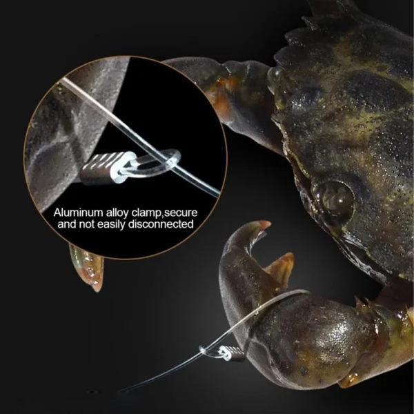 LOOKSHOW Stainless Steel Crab Bait Cage